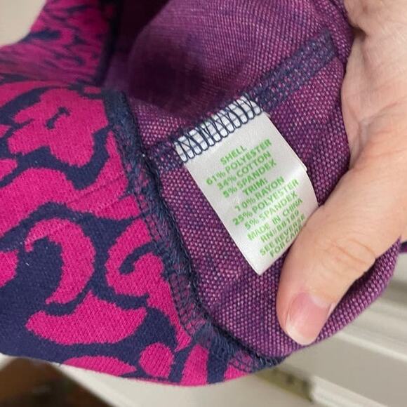 Lilly Pulitzer Preppy Classic Feminine Jonah Follow The Leader Knit Dress M - Picture 7 of 8